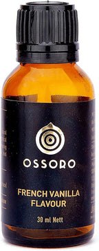 Ossoro French Vanilla Flavour Essence Pure Gluten-Free Flavor Essence For Food Flavoring for Baking 1 Fl Oz Bottle Used For Cakes, Ice creams