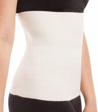 ITA-MED Unisex Wool Warming Support Abdominal Binder, Natural Therapeutic Warmth w/ 80% Wool, Medium