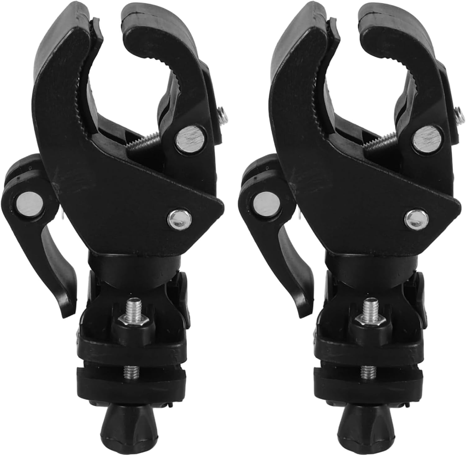 Marsrut 2pcs Cane Holder for Walker & Wheelchair – Crutch Stand Walking Stick Scooter Cane Support, Stick Bracket Accessories for Drive Rollator, Seniors & Elderly Mobility Aid