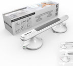 Shower Handles for Elderly Suction, Grab Bars for Bathtubs and Showers, Suction Grab Bars for Shower, Shower Grab Bars for Seniors, Shower Bars Safety with Indicators, No Drilling Waterproof