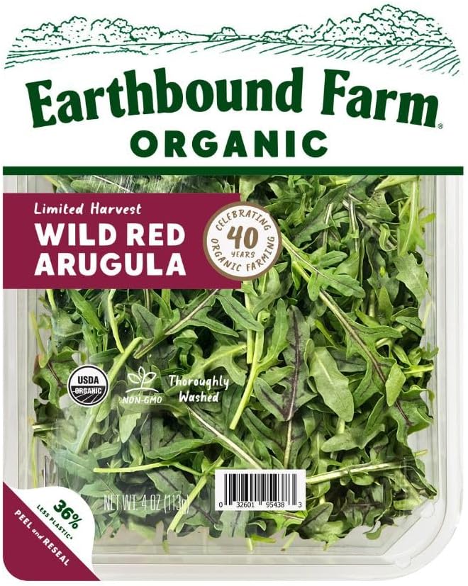 EARTHBOUND FARM Organic Wild Red Arugula, 4 OZ