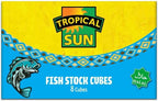 Tropical Sun Fish Stock Cubes - 8 Cubes Per Pack - Pack of 1