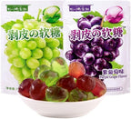 Grape Flavor Peelable Soft Candy 2.5 Ounce/bag, Mango Peel Fudge, Assorted Candy,50% Juice Content Toffee,Healthy Desserts, Juice Gummies, Fruit Flavor Candy,Leisure Snacks (Mango flavor,1bag)