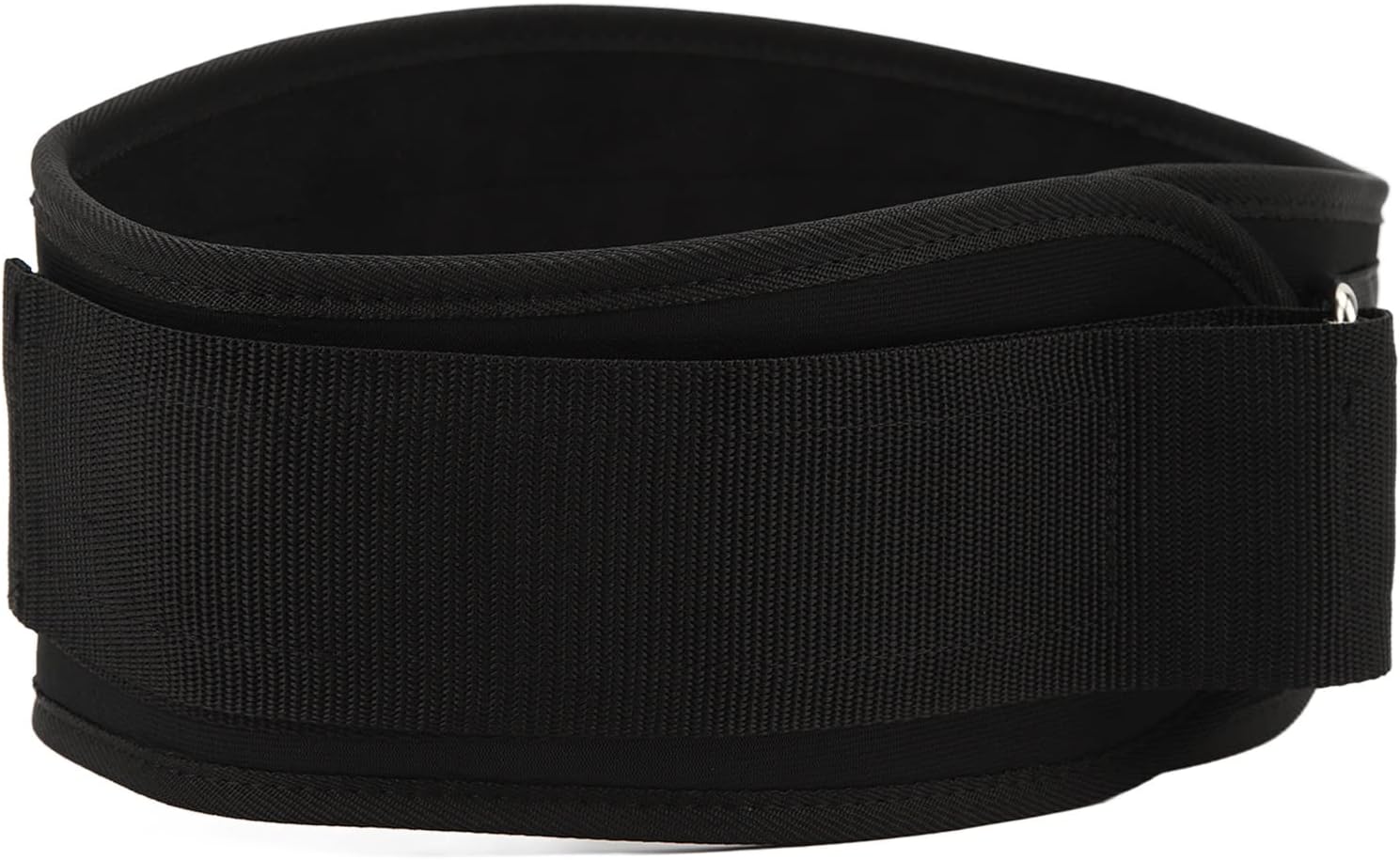 Lumbar Waist Support Belt, Adjustable Fade Resistant Lumbar Support Belt, Rotating Ring Buckle, Reverse Stretch Reinforced Metal Buckle for Sports (L)