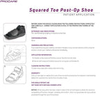 ProCare 79-81233 Squared Toe Post-Op Shoe
