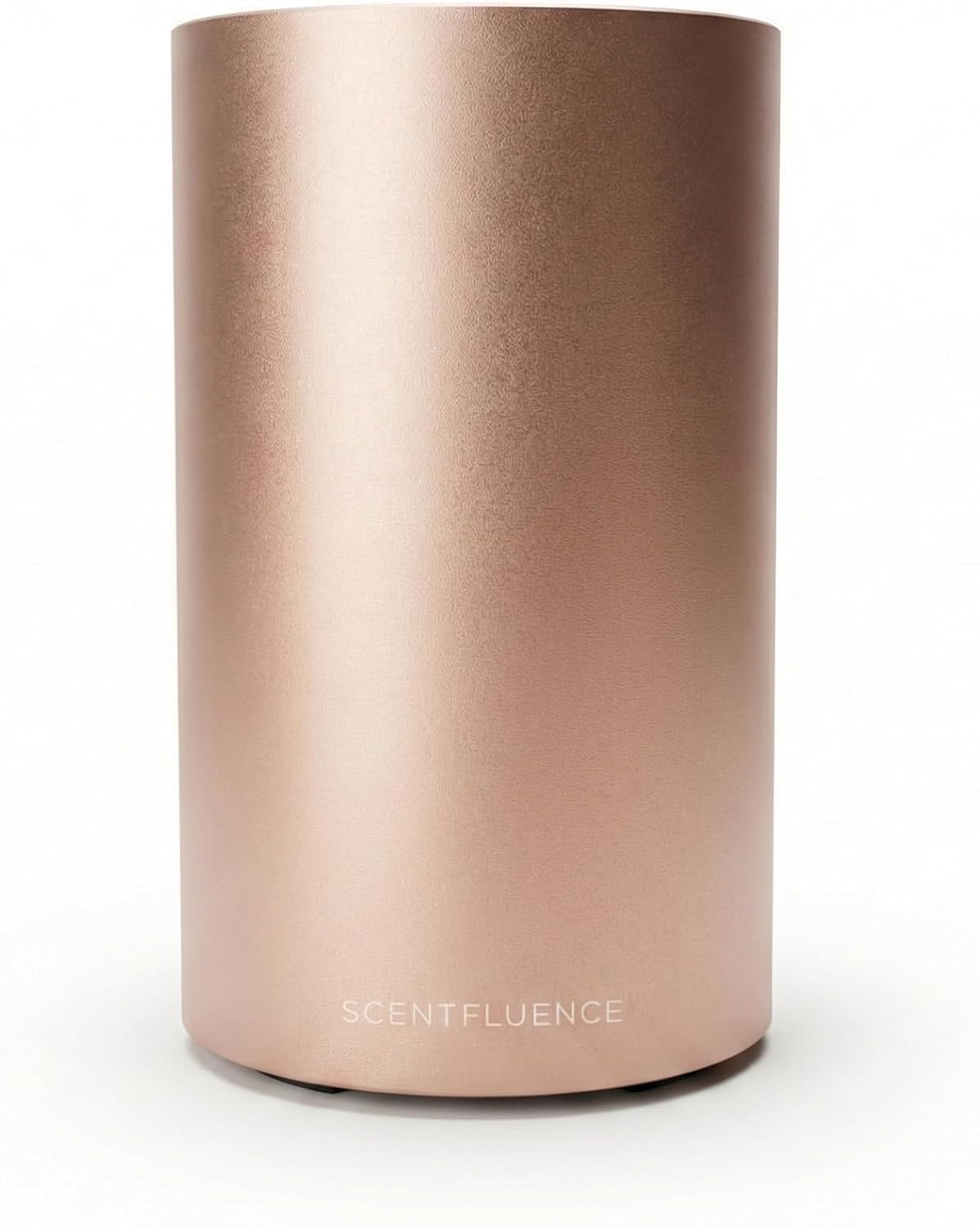 Gold Oil Diffuser – Hotel Luxe Chrome Waterless Scent Diffuser for Home, Office – 450 SQ Ft, Portable Cordless USB Aroma Diffuser Machine Rechargeable