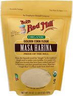 Bob's Red Mill Organic Masa Harina Corn Flour 24 Ounce (Pack of 2)