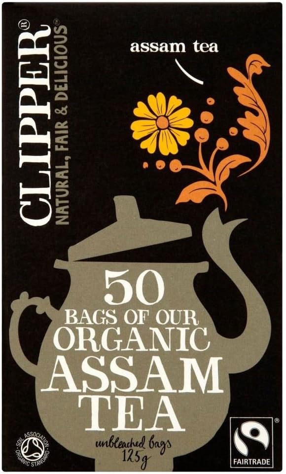 Clipper Organic Fairtrade Assam Tea Bags (50)