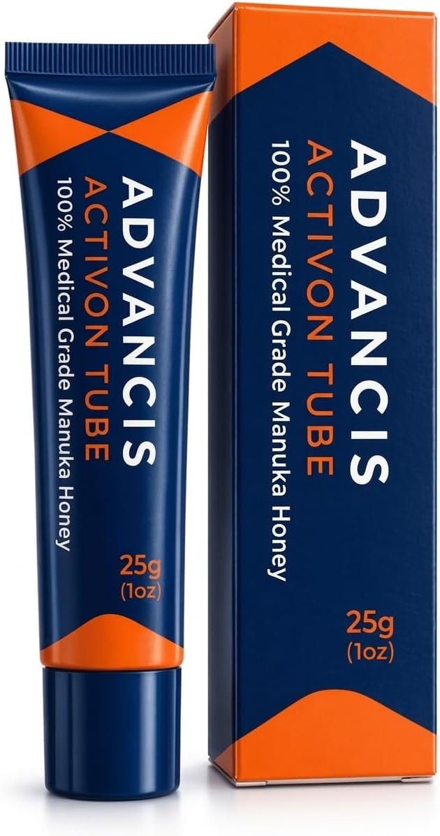 Activon Medical Grade 100% Manuka Honey Gel Tube Natural Healing of Wounds 1 Pack