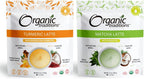 Organic Traditions Matcha Latte & Turmeric Latte Bundle - 5.3 oz each