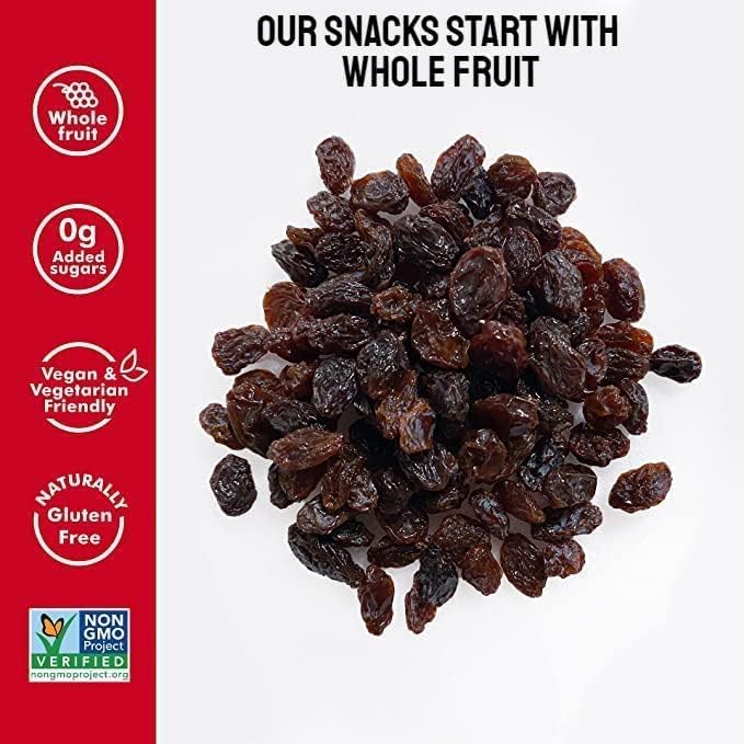 Sun-Maid California Sun-Dried Raisins & Vanilla Yogurt Coated Raisins (6 Pack) Snack-Size Box - Dried Fruit Snack for Lunches and Snacks