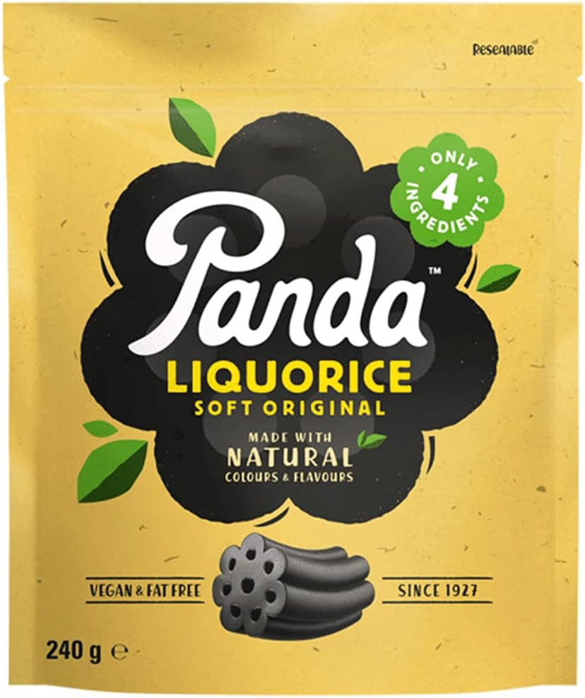 Panda Natural Original Liquorice 240g