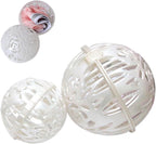 Laundry Bra Ball for Washing Machine – Interlocking Plastic Bra Saver With Secure Lock Closure | Washing Machine Agitator Balls for Keeps Bras in Shape, Prevents Stretching & Twisting