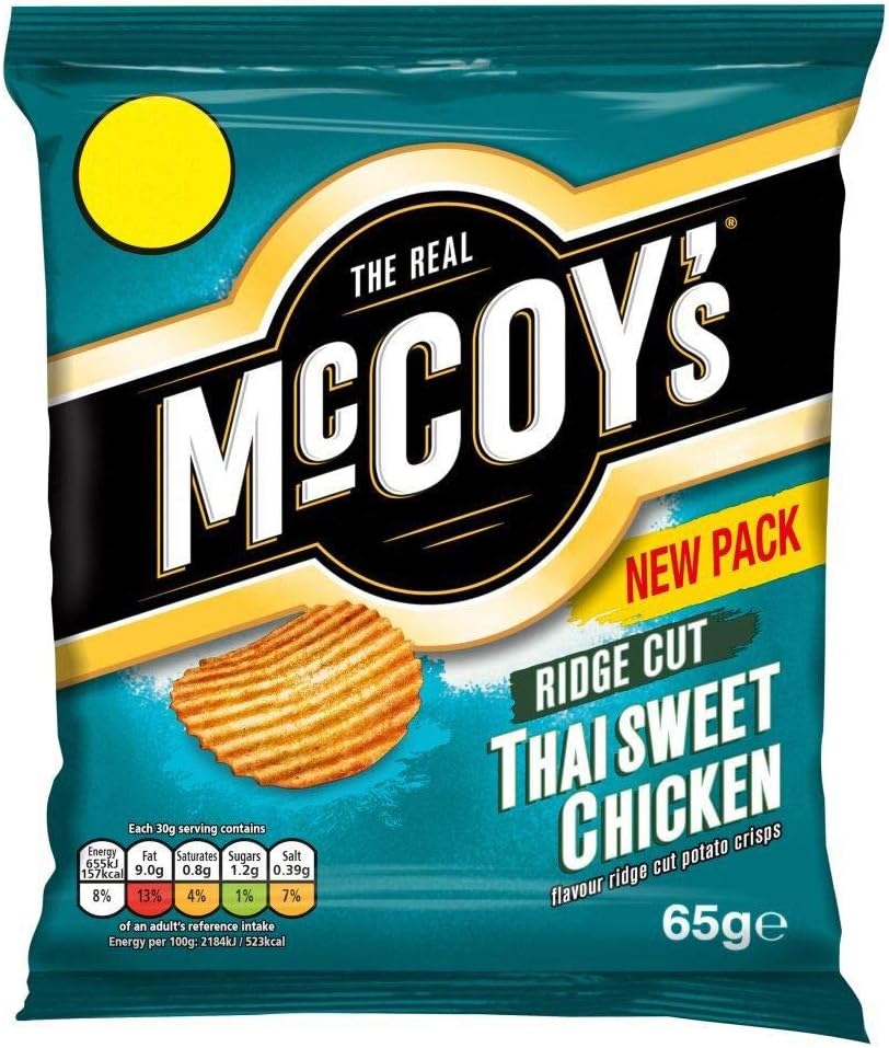 Mccoys Thai Sweet Chicken - 65g - Pack of 10
