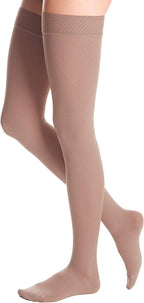 duomed Advantage 20-30 mmHg Thigh with Beaded top Band Standard Closed Toe Beige x-Large