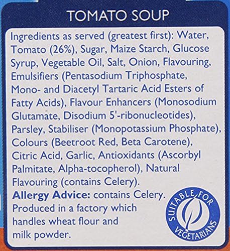 Batchelors Cup a Soup Tomato 4 Sachets 93 g (Pack of 9)