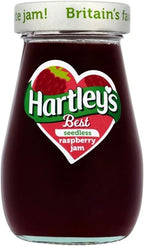 Hartley's Best Raspberry Jam Seedless (340g) - Pack of 6
