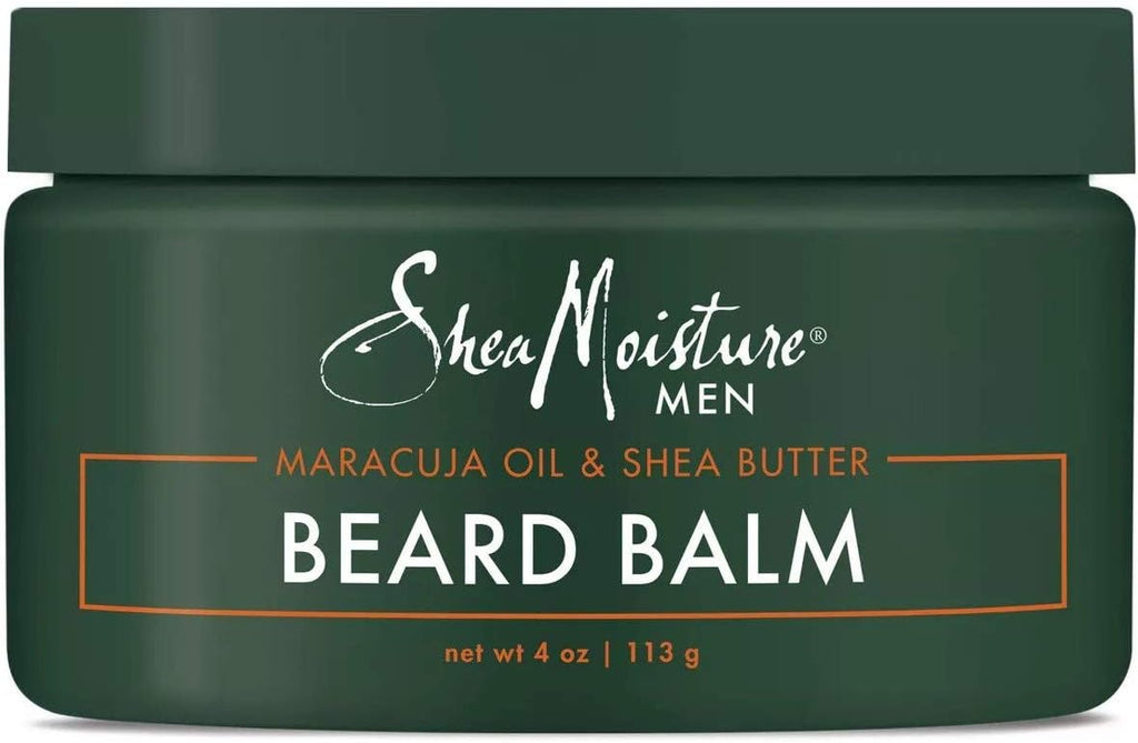 SHEA MOISTURE Mens Beard Balm, All Natural ingredients, Made With Maracuja Infused Shea Butter, Shape-Smooth & Define, 4 Ounce (M-BB-2949)