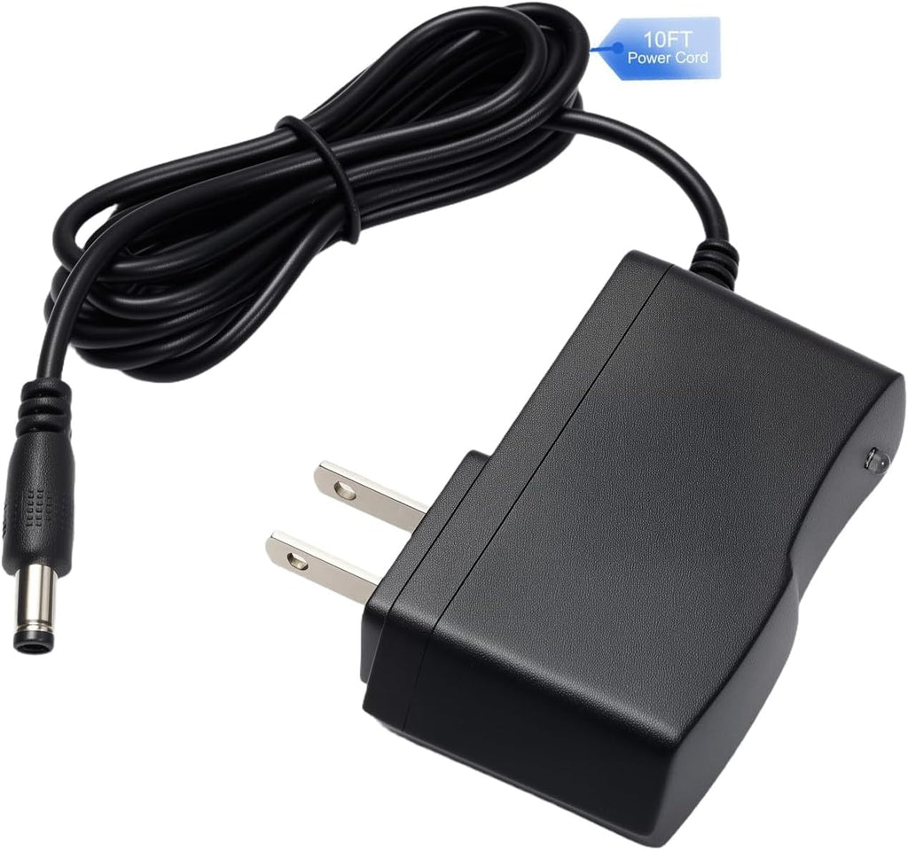 6V AC Adapter for Omron Blood Pressure Monitor 100-240V to DC 6V Hem-ADPTW5 Replacement 10ft Power Cord with 4.0×1.7mm Plug Compatible with Omron 5/7/10 Series