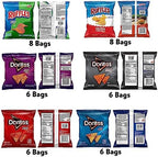 Frito-Lay Ruffles and Doritos Bold Variety Pack, 1 Ounce (Pack of 40)