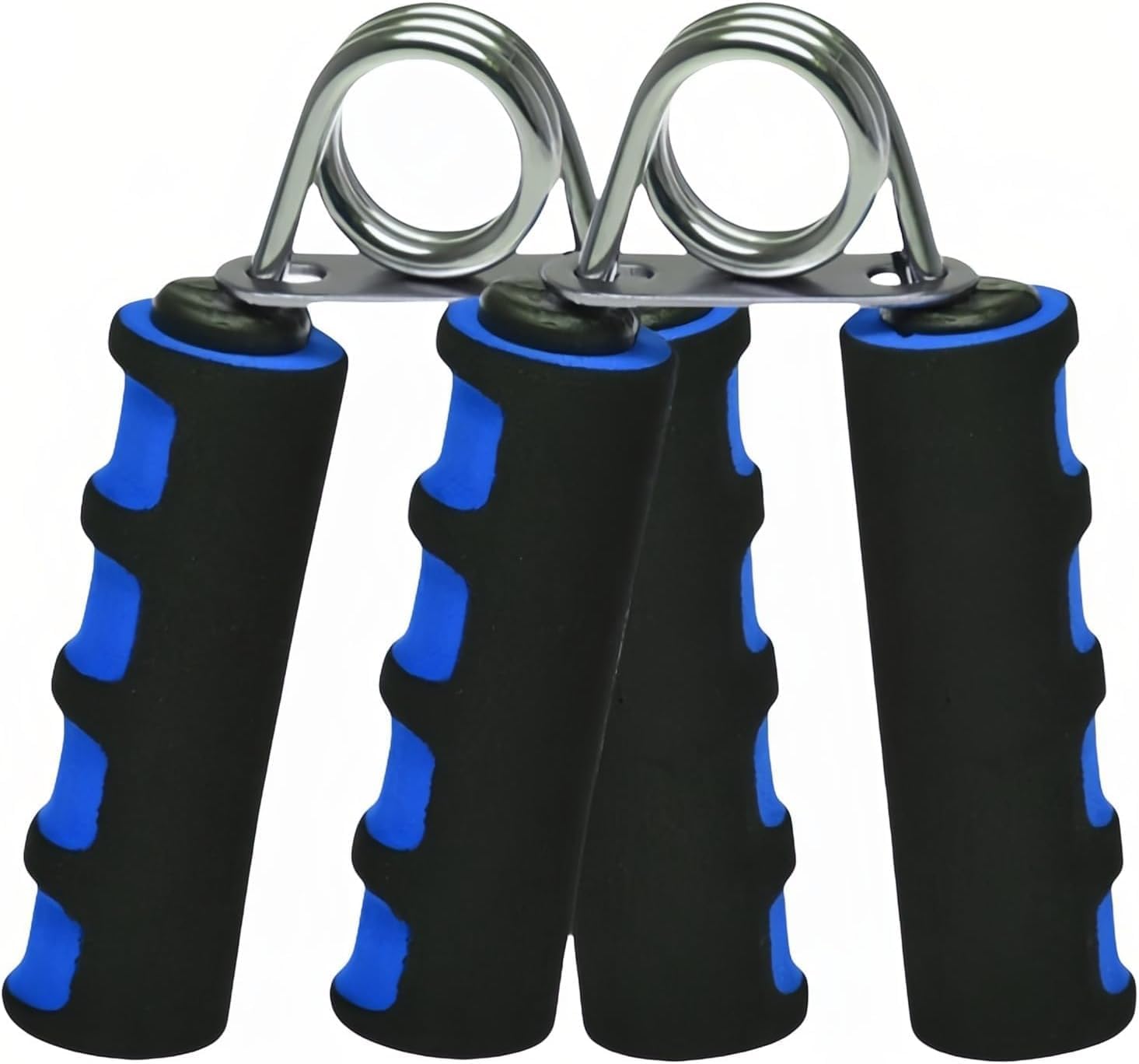 Finger grip strength training device Forearm strength training device Soft foam handle is suitable for wrist, forearm, finger training and rehabilitation (2pcs)