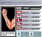 Elbow Sleeves (Pair),Support for Weightlifting,Powerlifting,Squat,Basketball and Tennis,5mm Neoprene Compression Brace for Both Women and Men (Large, Black New)