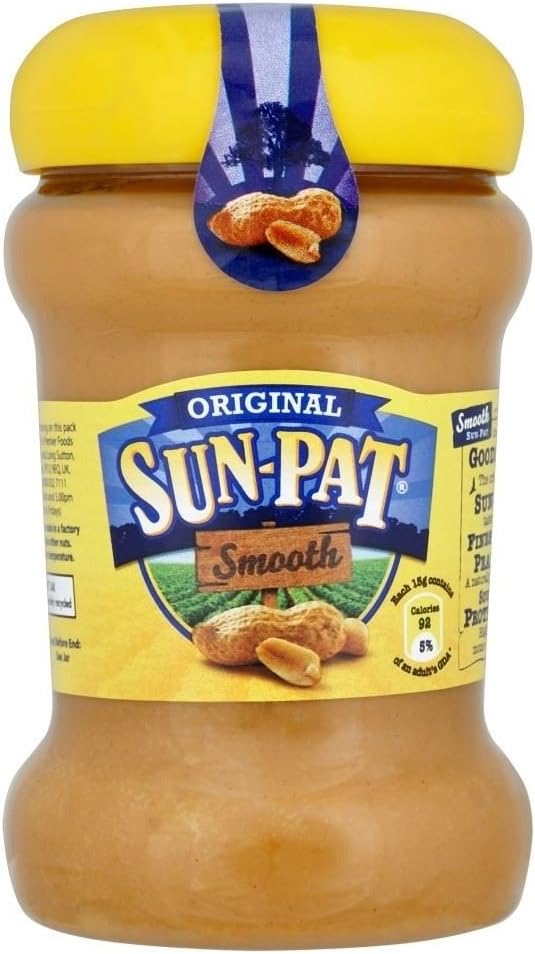 Sun-Pat Smooth Peanut Butter (340g) - Pack of 6