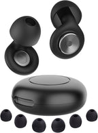 Ear Plugs for Sleeping, 50dB Noise Cancelling Ear Plugs for Noise Reduction, Reusable Silicone Sleeping Earplugs for Snoring, Concert, Shooting & Plane Travel with 8 Eartips Case