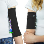 Mighty Well PICCPerfect PICC Line Cover: Soft Touch Double Layer PICC Line Arm Cover | Solid Black, Large