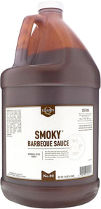 Lillie's Q - Smoky Barbeque Sauce, Gourmet BBQ, Sweet Brown Sugar BBQ Sauce, Mild Smoky Flavor, Premium Ingredients, Made with Gluten-Free Ingredients (156 oz)