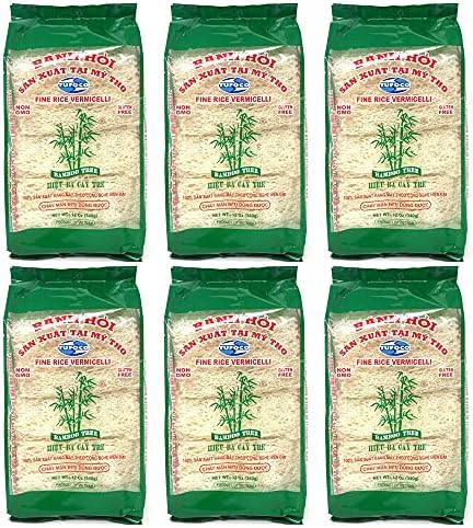 Bamboo Tree Fine Rice Vermicelli 340g (Pack of 6)
