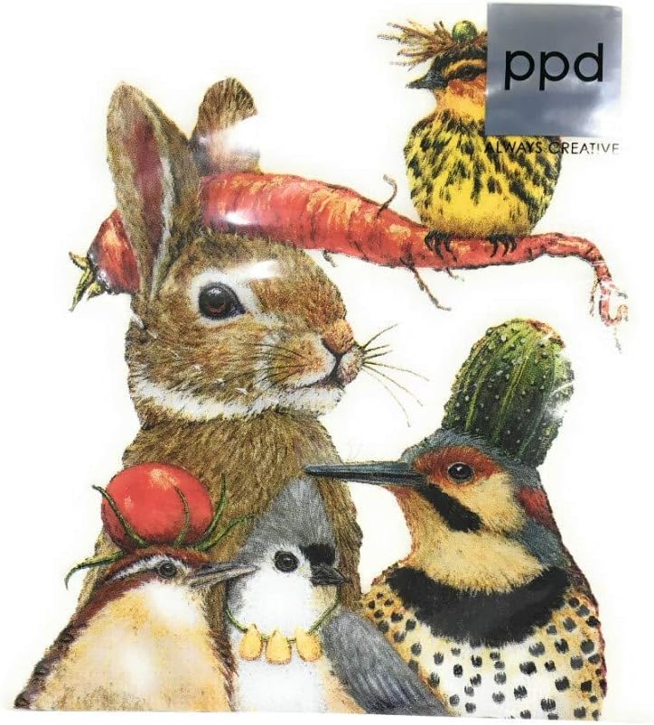 Paperproducts Design Lunch Paper Napkins, Multi color