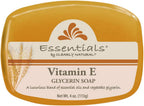 Clearly Natural Essentials Glycerin Bar Soap, Vitamin E, 4 Ounce, Pack of 12 (Packaging May Vary)