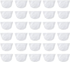 Non-Woven Bottom Insert Full Face Shield, Disposable Liner for Blocking Dust & Debris from Below (Shield Not Included)