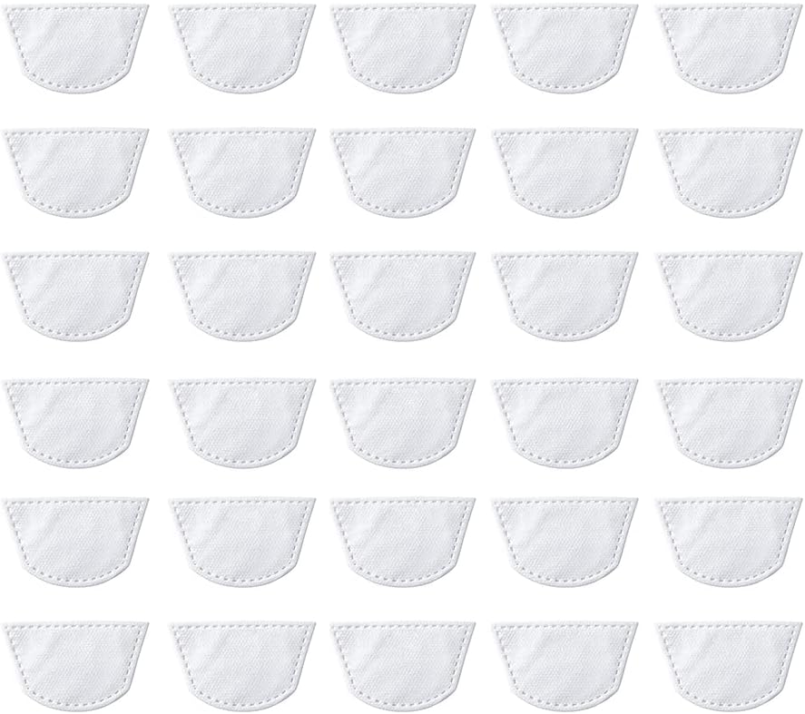 Non-Woven Bottom Insert Full Face Shield, Disposable Liner for Blocking Dust & Debris from Below (Shield Not Included)