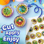 30 x Cupcake Toppers Themed of George Collection - Edible Cake Decorations | Uncut on Icing Sheet