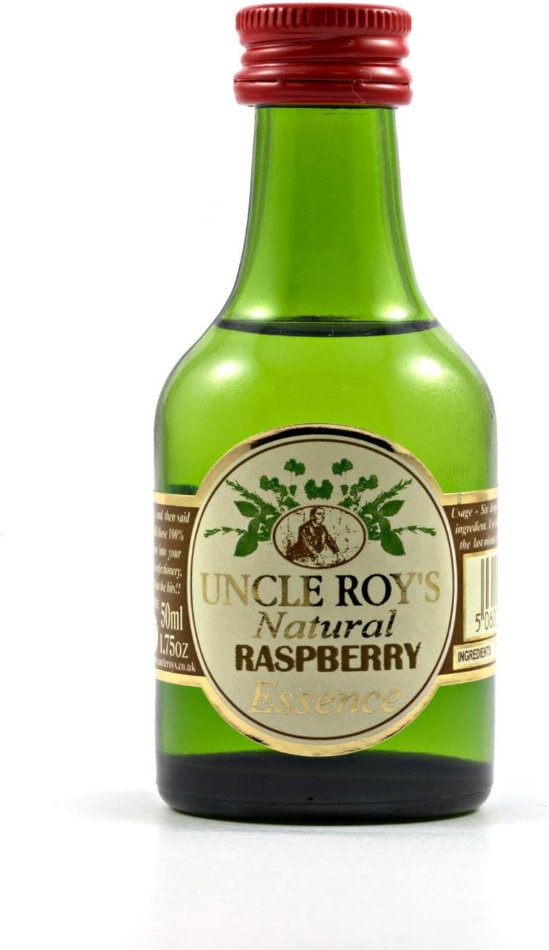 Natural Raspberry Essence - by Uncle Roy's - 100ml Regular Strength