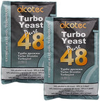 Alcotec 48-hour Turbo Yeast, 135 grams (Pack of 2)