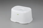 JapanBargain, 2-Pack Japanese Bath Stools Shower Stools Chair Toilet Step Stools Compact Size, Made in Japan, Small Size, White Color