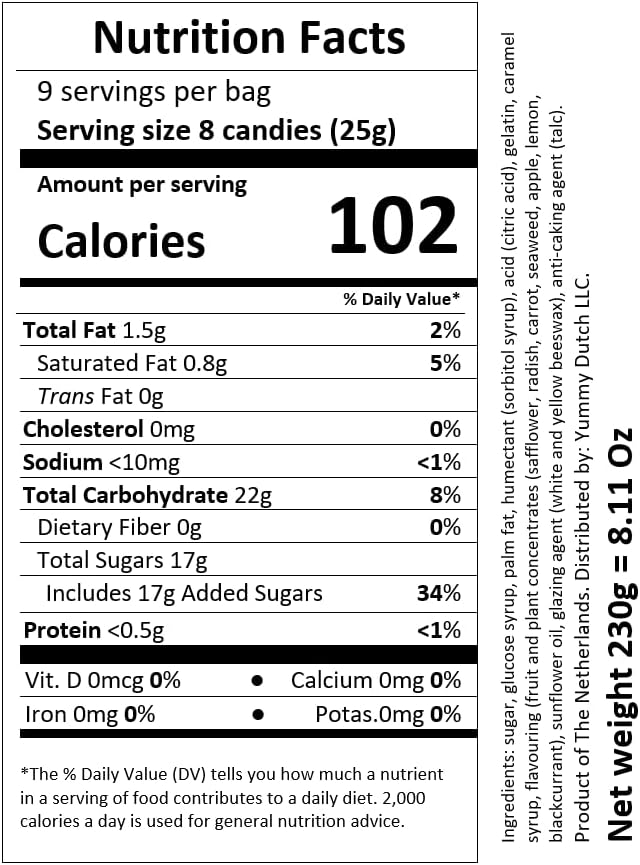 Chewy Candy | Maoam | Pinballs | Total Weight 8.11 ounce
