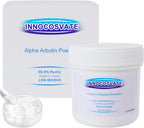 Alpha Arbutin Powder, 99.9% High Purity - Skin Brightening & Even Tone Active Ingredient for DIY Cosmetics, 30 Grams