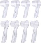 8 Pack Toothbrush Cover for Protecting Oral-B Replacement Brush Heads Electric Toothbrush, Portable Travel Brush Heads Caps, Convenience for Travel and Everyday Use