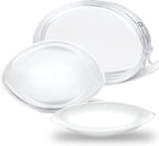 sellto Silicone Bra Inserts Push Up,Invisible Gel Breast Pads,Bust Bra Padding Enhancer for Bathing Suit