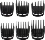 Guide Comb Guard Set 4mm 9mm 12mm 16mm Left and Right Taper Compatible for Philips Norelco 41mm Multigroom Trimmer Replacement T Blade