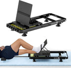 2026 New in-Bed Leg Press Machine for Rehab, Adjustable Low-Impact Leg Strength Trainer, Leg Exercise Equipment with Lumbar Pillow and 4 Bottom Suction Cups, 6 Resistance Levels up to 100 lb