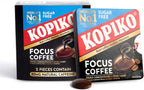 Kopiko Focus Coffee Candy – Have 80mg Caffeine per 2 Pieces for Energy & Mental Focus – Sugar-Free Hard Candy with Real Indonesian Coffee Extract (6 Pack w/4 Candies Each)