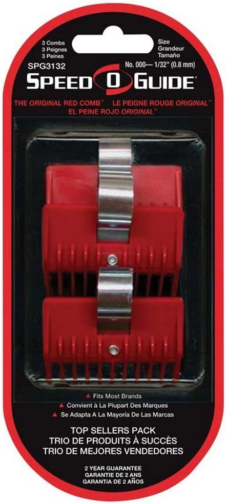 Speed-O-Guide SP-SPG3132 Siz 000 Comb, 3 Count