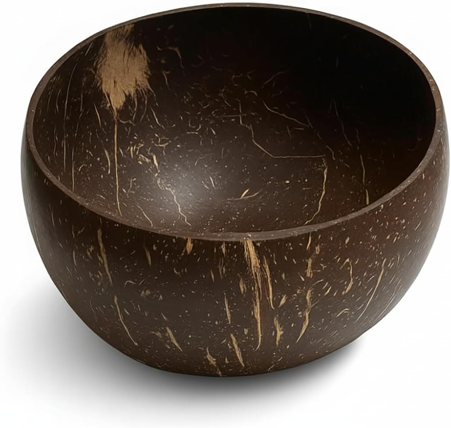 Natural Coconut Shell Shaving Soap Bowl – Handcrafted Shaving Mug & Cup for Men, Naturally Odor-Free, Lightweight, Built for Durability, Perfect for Bowl Shaving & Wet Shave