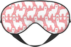 Alpaca Llama Eye Mask, Blackout Eye Mask unisex,Sleep Eye Covers with Adjustable Straps, Travel Eye Mask