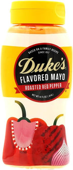 Duke’s Roasted Red Pepper Flavored Mayonnaise Squeeze Bottle – Sweet & Smoky, 14 Ounce (Pack of 1)